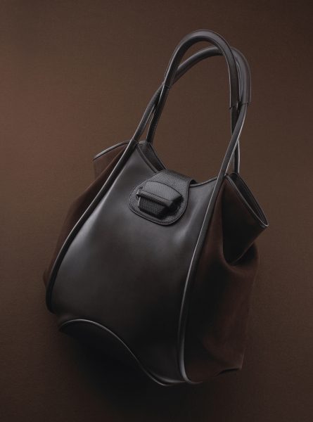 Smythson brown leather handbag photograph by Steve Wakeham